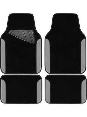 Rainbow Waterproof Faux Leather Car Floor Mats Set of 4 - Anti-Slip for SUV